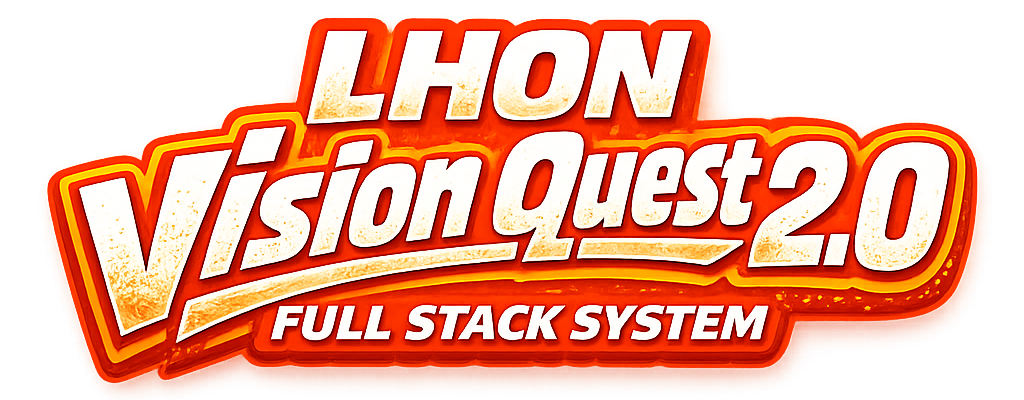LHON Vision Quest 2.0 full stack system banner